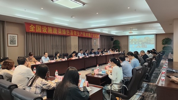 全国蔬菜绿色高效生产技术推广交流会召开，桃子视频APP黄下载助力设施农业焕发新活力