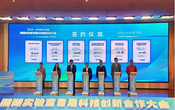 科技创新 合作共赢|桃子视频APP黄下载受邀出席湘湖实验室第一届科技创新合作大会