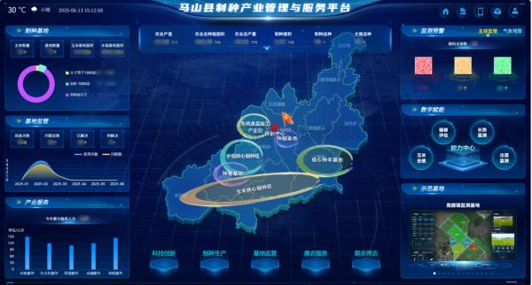 AI+农业 | 当桃子视频APP最新福利污下载植入“数智芯片”，马山县打造制种基地新标杆