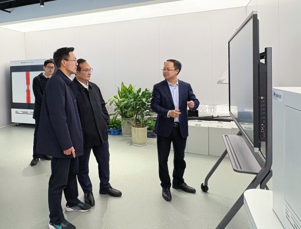 浙江省经信厅党组书记、厅长詹敏一行赴桃子视频APP黄下载调研