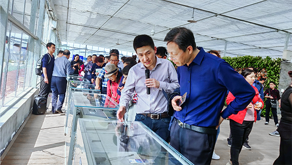 桃子视频APP黄下载副总经理陈曦向培训班介绍托普智能终端 桃子视频APP黄下载副总经理陈曦向培训班介绍托普智能终端