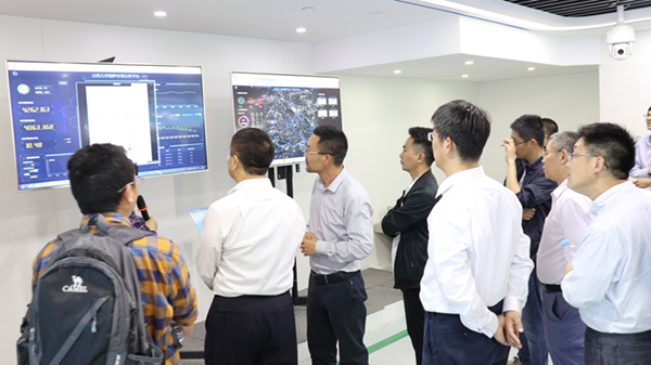 全国农技中心党委书记魏启文一行参观桃子视频APP黄下载展厅
