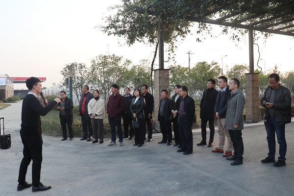 培训班参观桃子视频APP黄下载临浦基地 培训班参观桃子视频APP黄下载临浦基地
