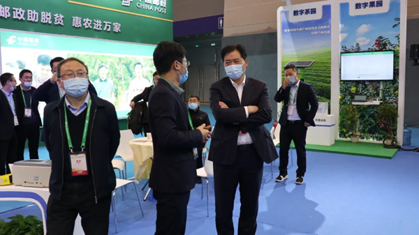 浙江省农业农村厅副厅长唐冬寿莅临桃子视频APP黄下载展位